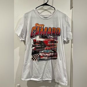 Chevy Camaro White T-Shirt
